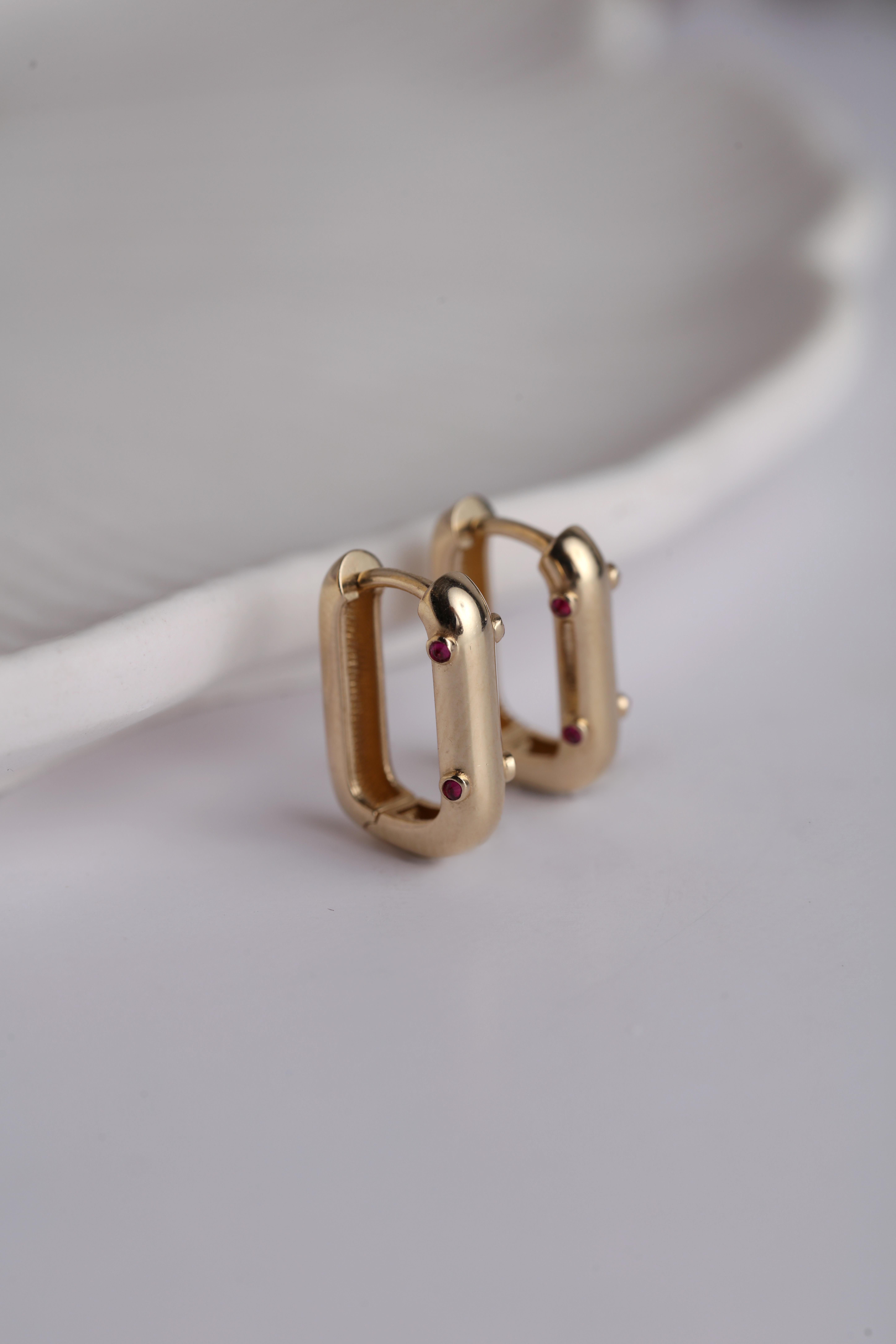  14 Ayar Altın Küpe