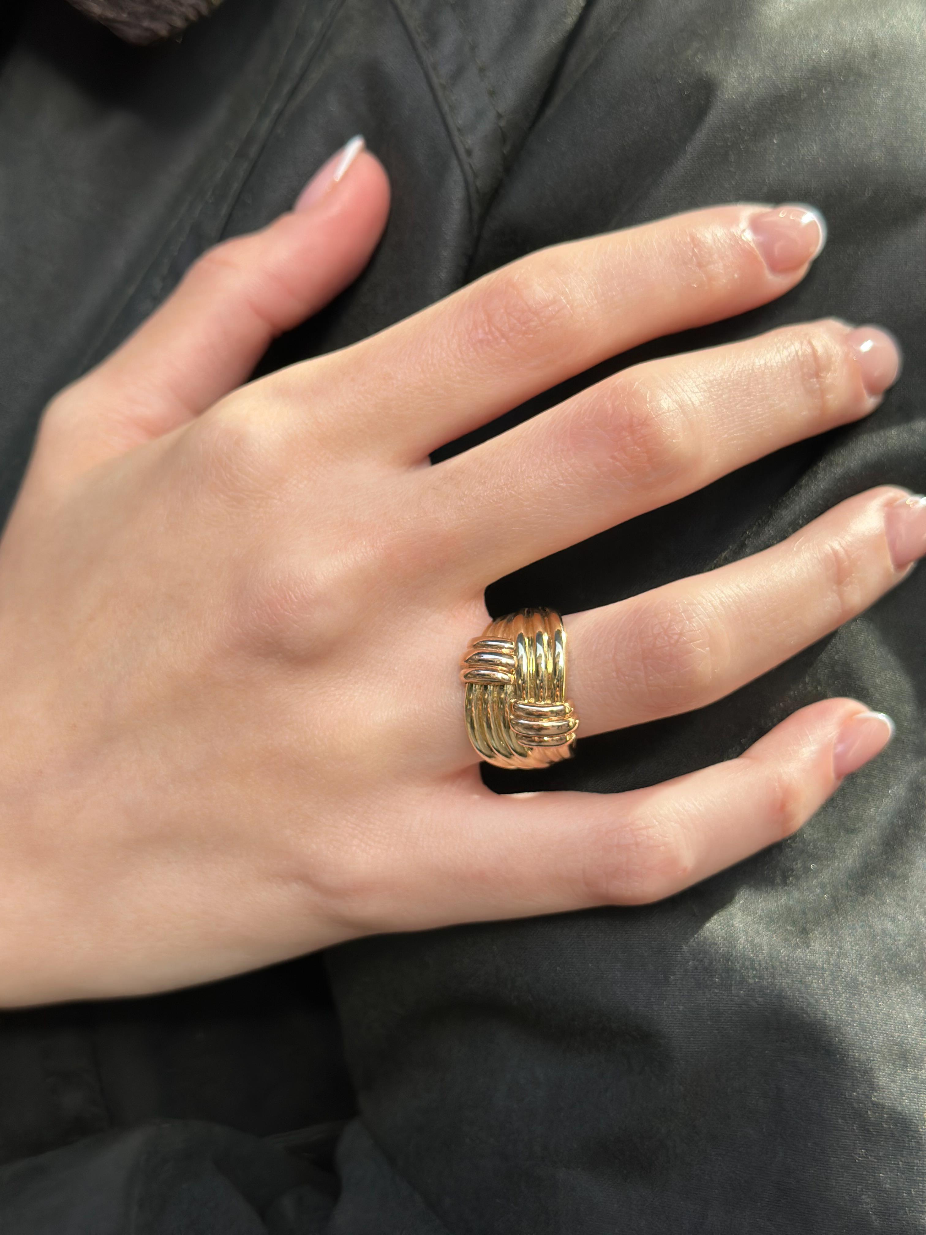 Kalemli Yüzük | Jewelina Altın Yüzük