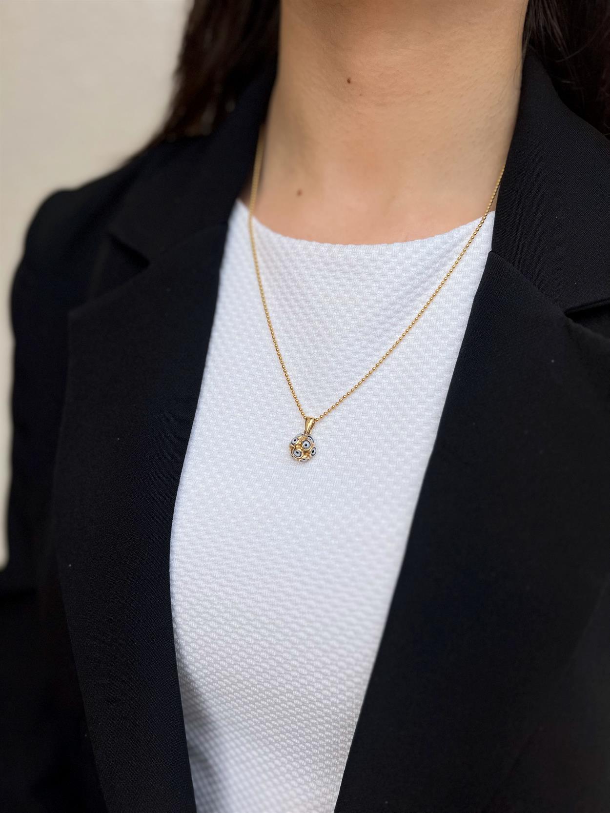 KalpGöz Kolye | Jewelina Nazar Boncuklu Kolye