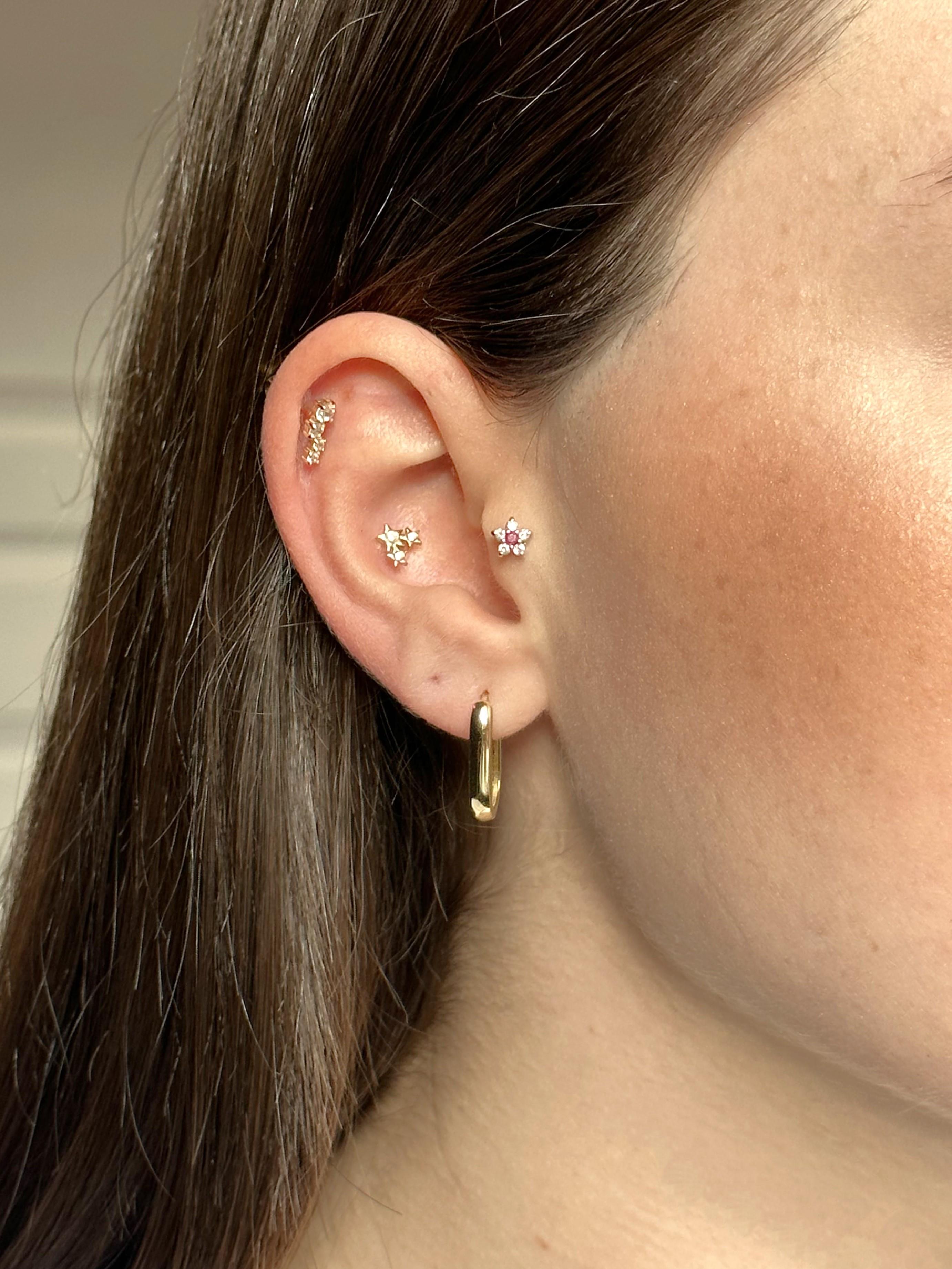Sade Halka Küpe | Jewelina Sade Halka Küpe
