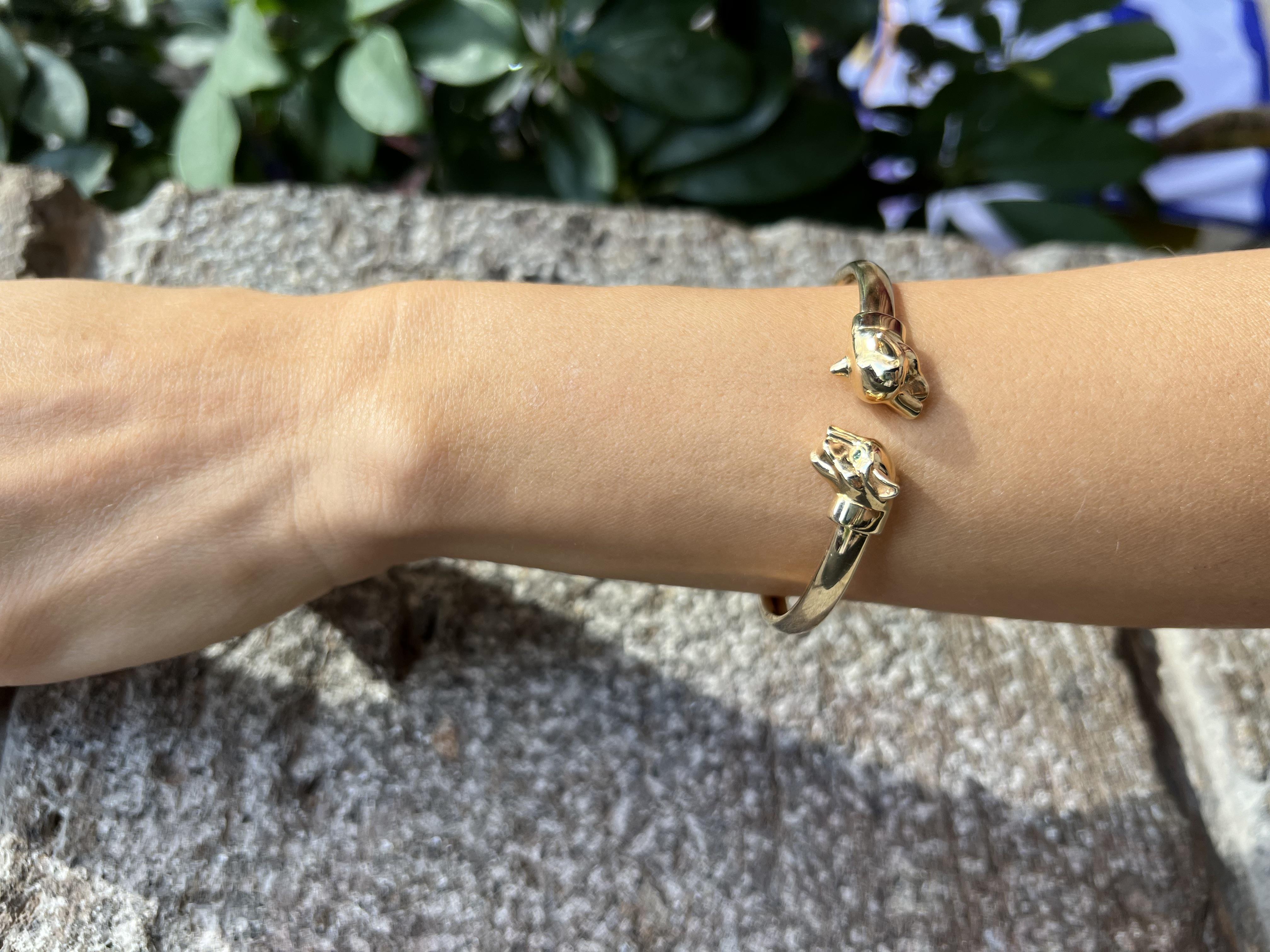 Kalemli Zincir Bileklik | Jewelina Yeşil Taşlı Tiger Bileklik