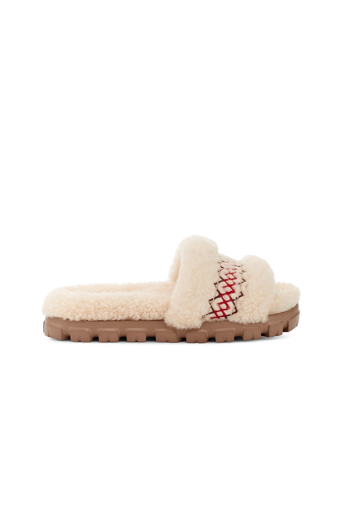 W COZETTA UGG BRAID NATURAL (NATUREL)