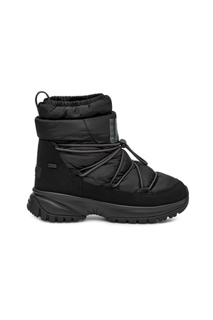 W YOSE PUFFER MID BLACK (SIYAH)