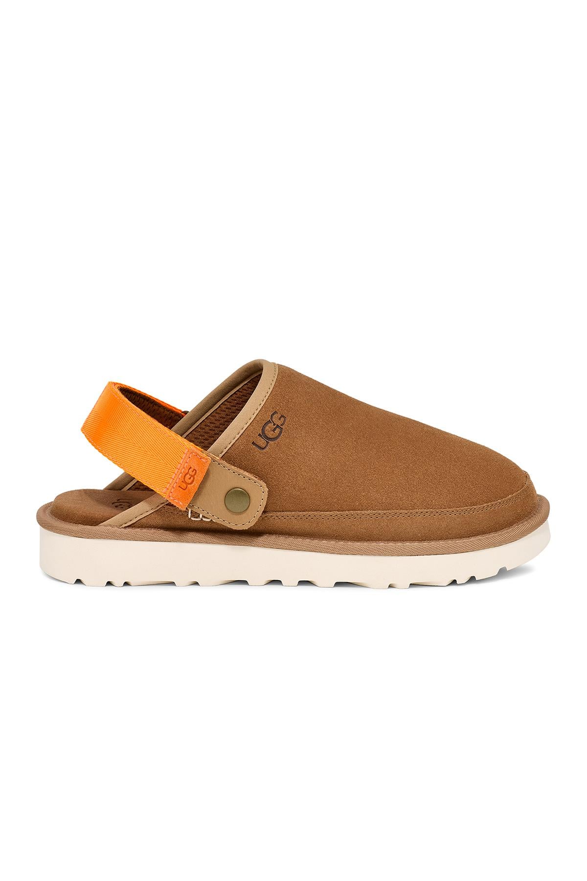 M GOLDENCOAST CLOG II CHESTNUT / BRIGHT MELON