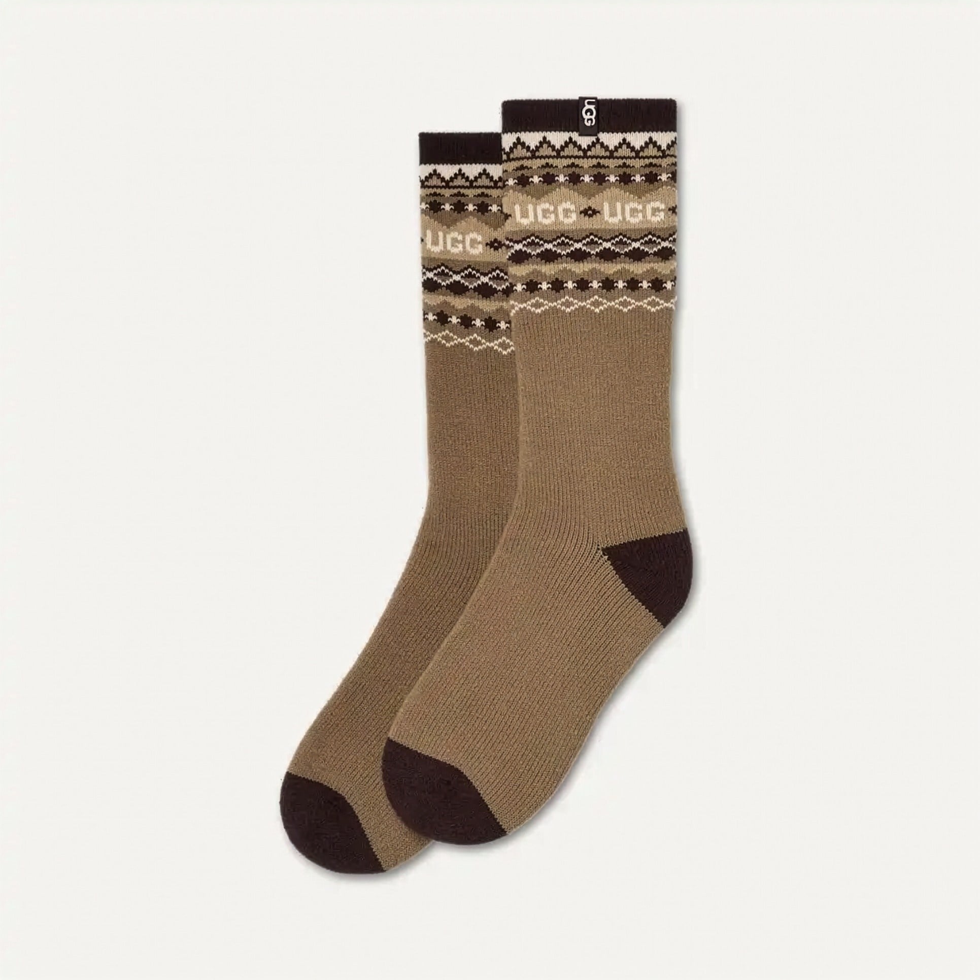 M KEAVY COZY CREW UGGISLE COFFEE GROUNDS MULTI 1171650