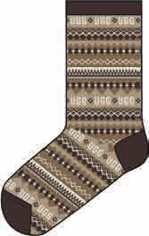 W CRESSIDA COZY QUARTER UGGISLE COFFEE GROUNDS MULTI