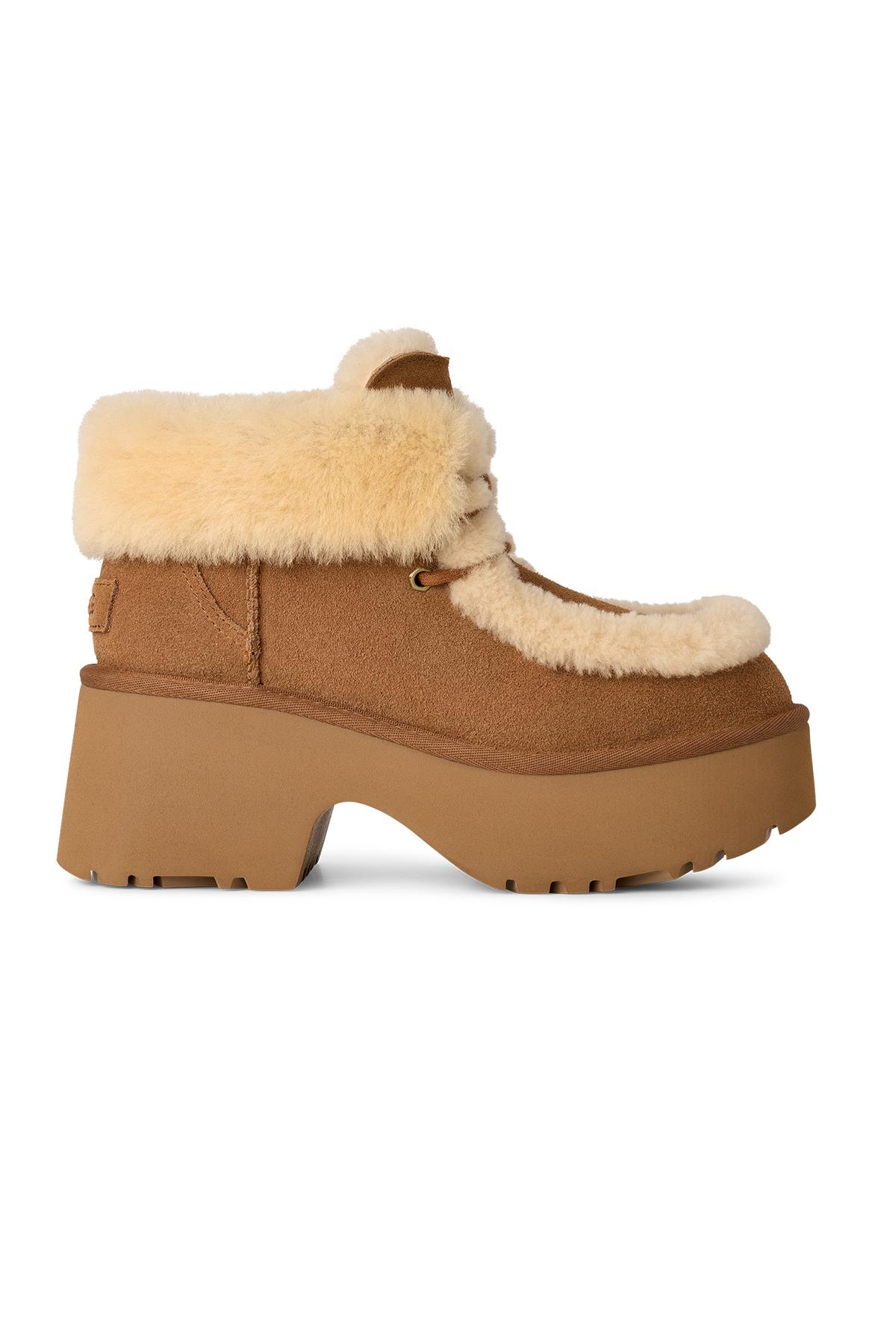 W ESMEE LACE UP CHESTNUT (TABA)