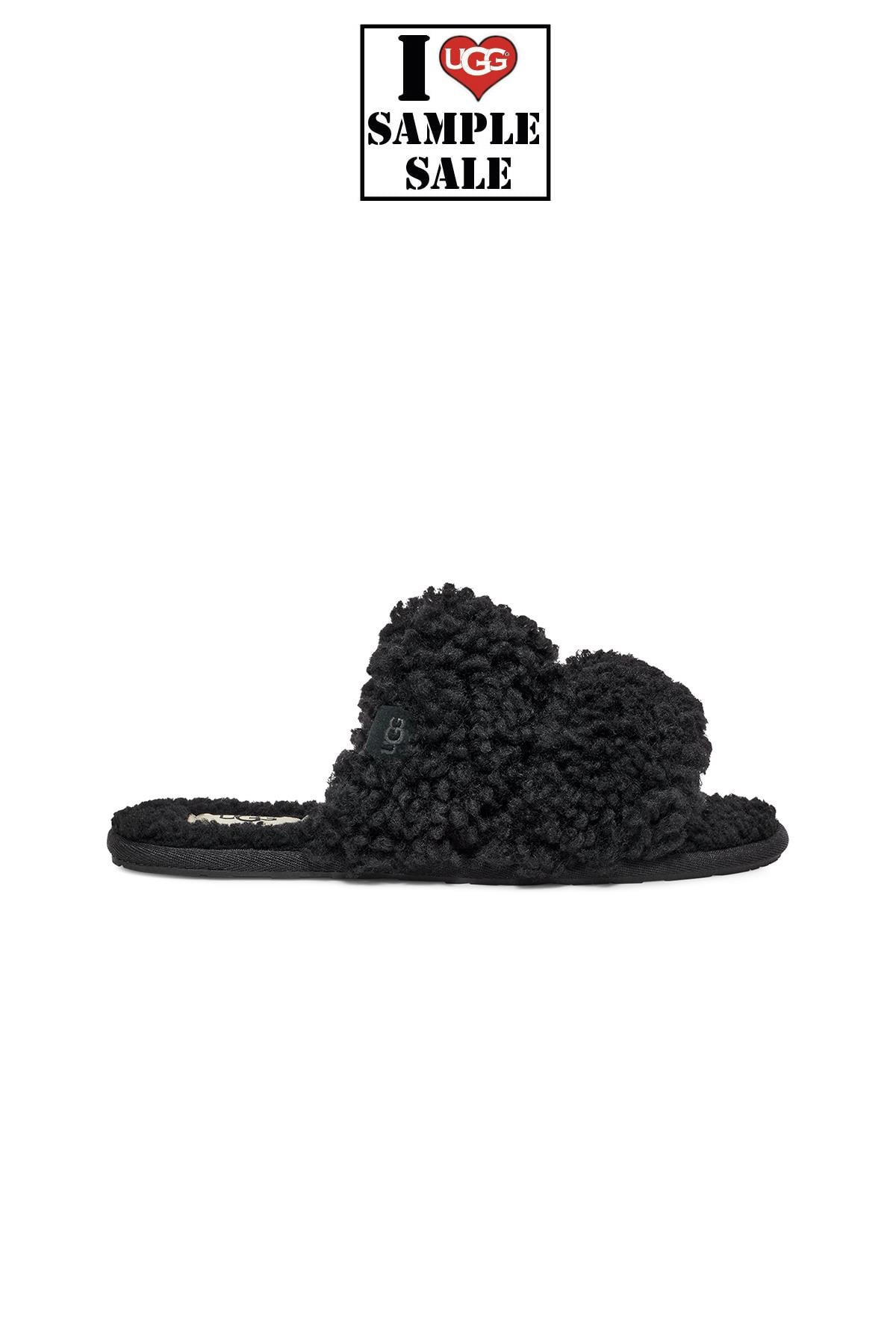 W MAXI CURLY SCUFFETTA BLACK (SIYAH)