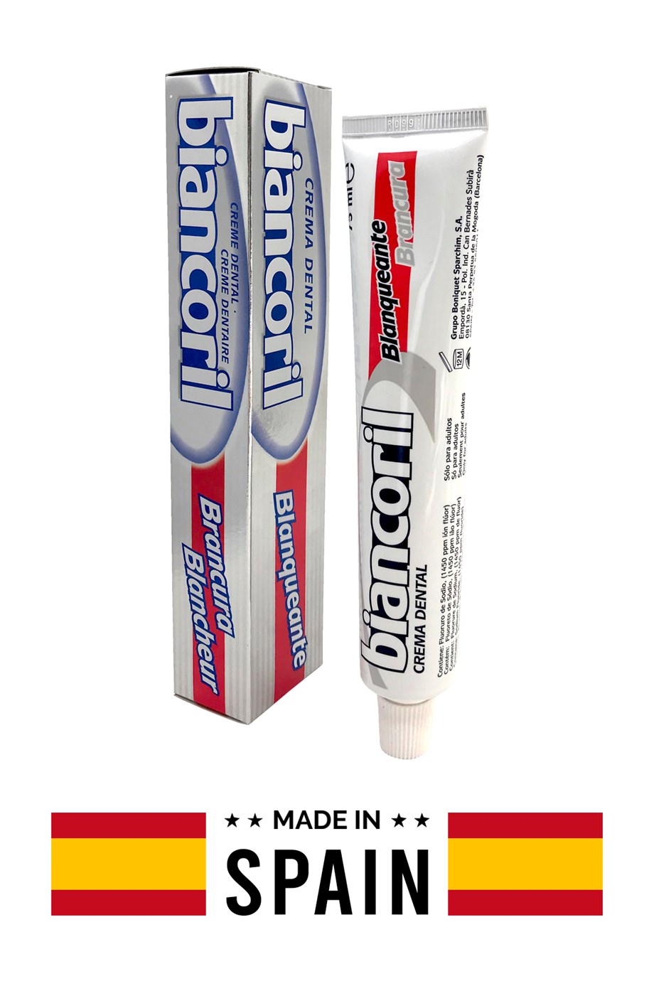 Biancoril 3 Adet Beyazlatıcı Diş Macunu Doğal Beyazlık Whitening Toothpaste  75 ml
