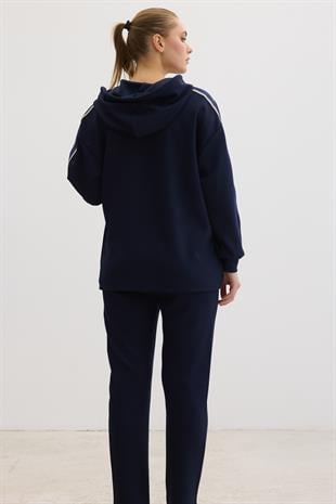 Beli Lastikli Oysho Pantolon LACİVERT