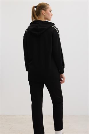 Beli Lastikli Oysho Pantolon SİYAH