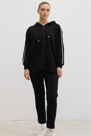 Beli Lastikli Oysho Pantolon SİYAH