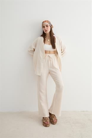 Kadın Müslin Gömlek TAŞ