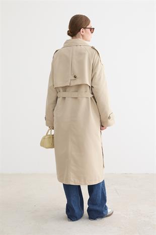 KADIN TRENÇKOT TAŞ