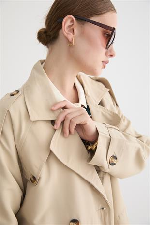 KADIN TRENÇKOT TAŞ