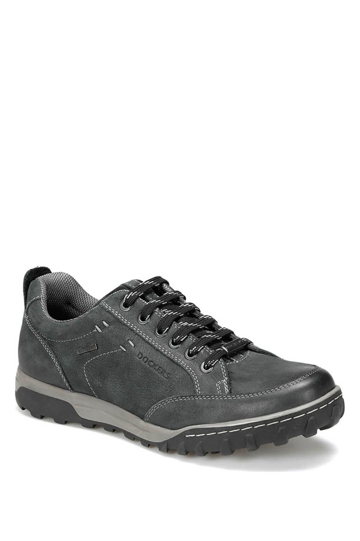 Dockers Ayakkabı & Çanta Dockers 217111 1PR Siyah Erkek Hakiki Deri Nubuk Outdoor Ayakkabı