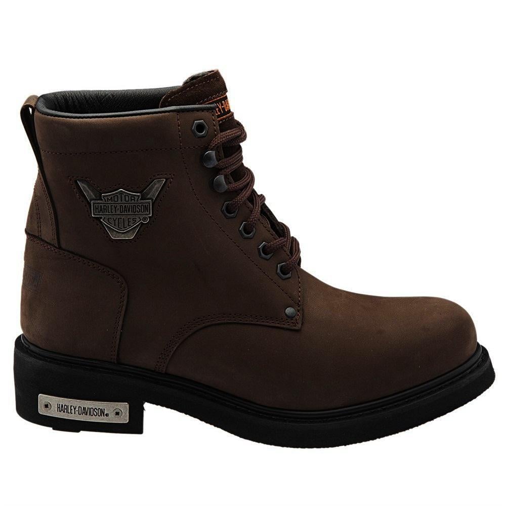 Harley Davidson Ayakkabı & Çanta Harley Davidson Gıbson Erkek Dark Brown (K.Kahve) Nubuk Günlük Bo