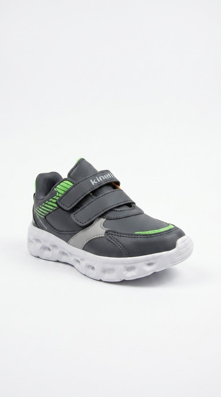 Kinetix Ayakkabı & Çanta Kinetix Elone PU P Lacivert Erkek Çocuk Spor Ayakkabı