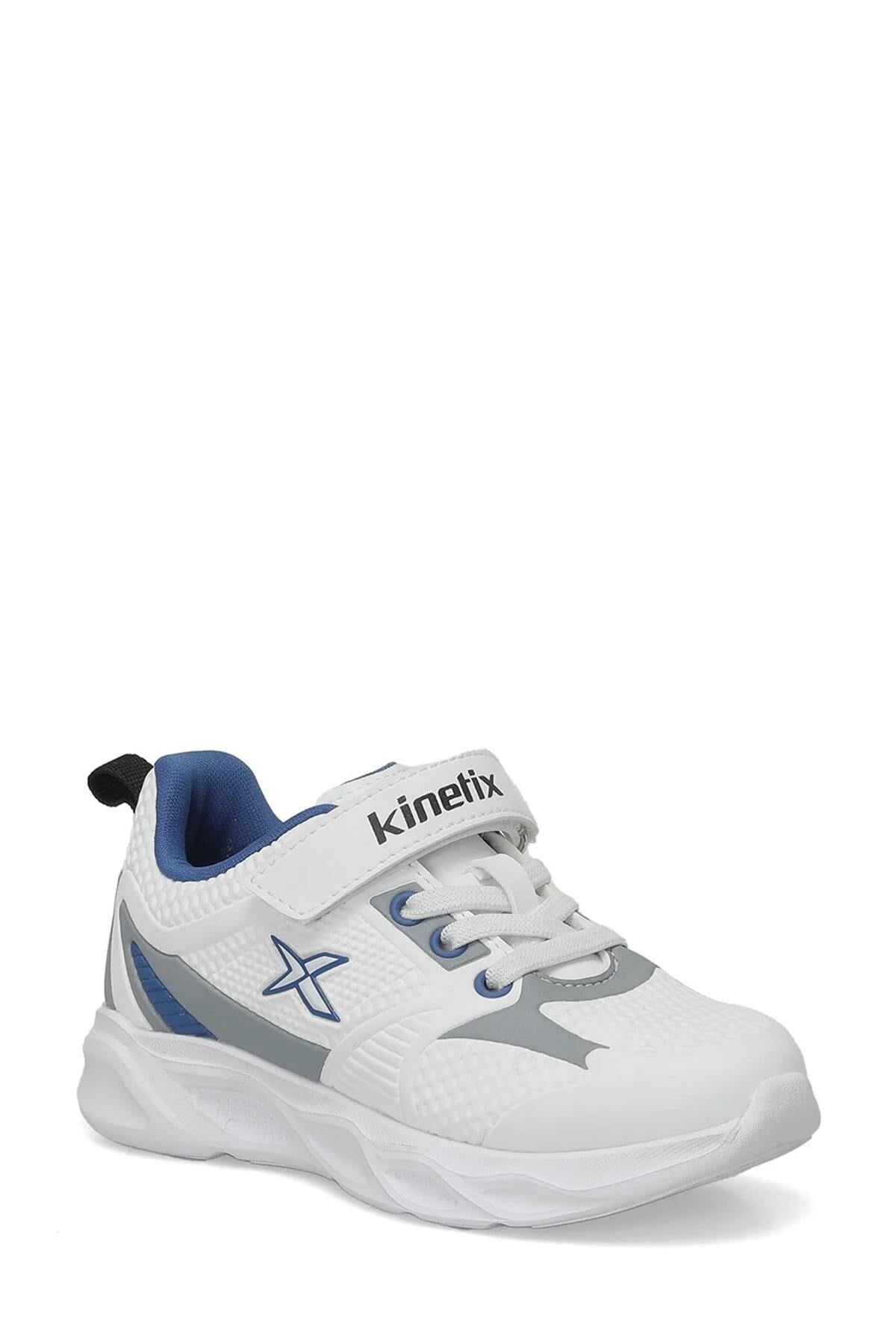 Kinetix Ayakkabı & Çanta Kinetix Lıster Pu J Beyaz-Saks-A.Gri Erkek Çocuk Spor Ayakkabı