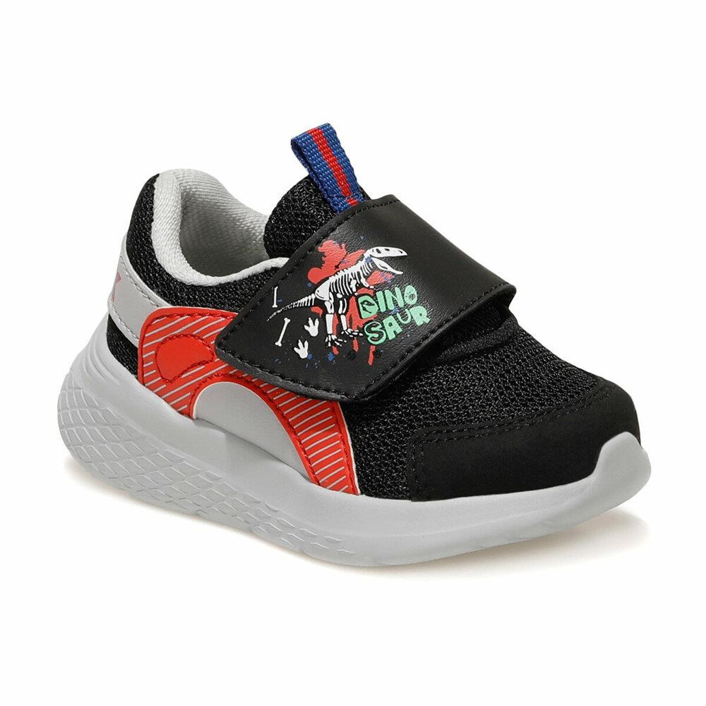 Kinetix Ayakkabı & Çanta Kinetix Strenx 1FX Erkek Çocuk Siyah-A.Gri-Kırmızı Günük Sneaker