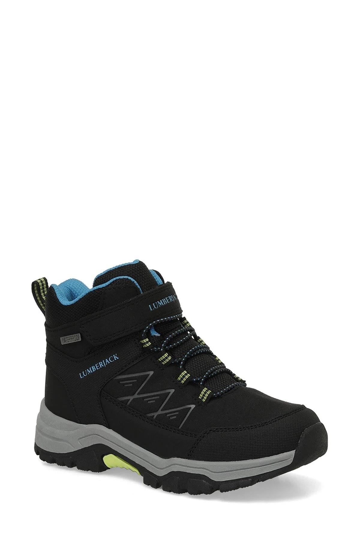 Lumberjack Ayakkabı & Çanta Lumberjack 101893584 Bowl Hı Siyah-Saks Erkek Çocuk Outdoor Bot