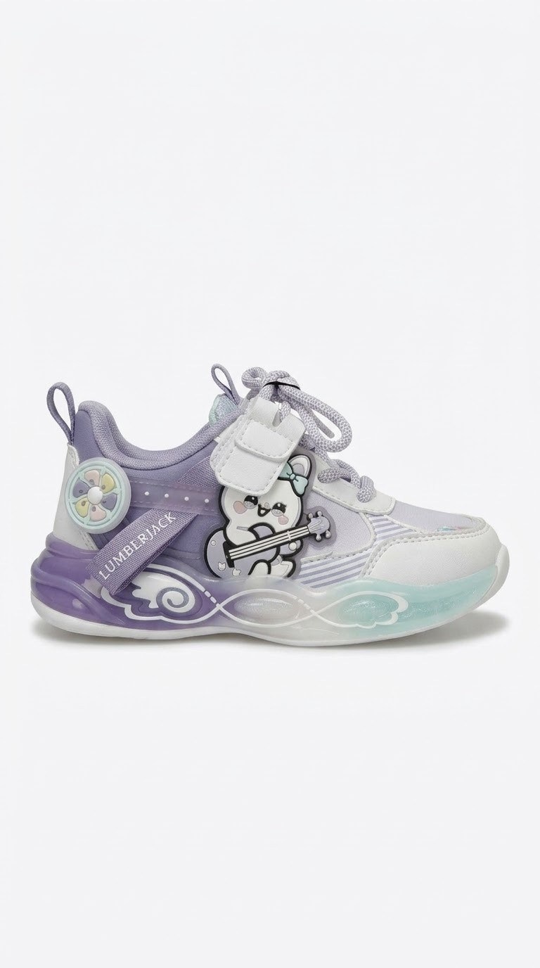 Lumberjack Ayakkabı & Çanta Lumberjack Bunny W Mor Kız Çocuk Spor Ayakkabı