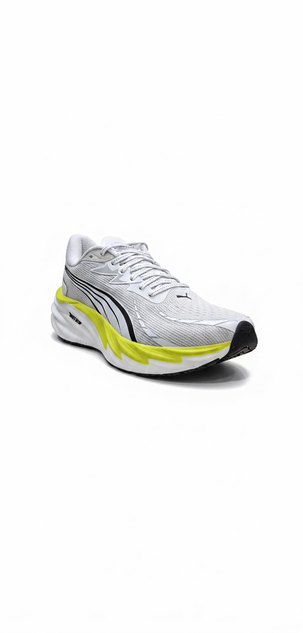 Puma Ayakkabı & Çanta Puma 311140 15 Velocity NITRO 4 Beyaz-Siyah-Limon Sarısı Erkek Sp