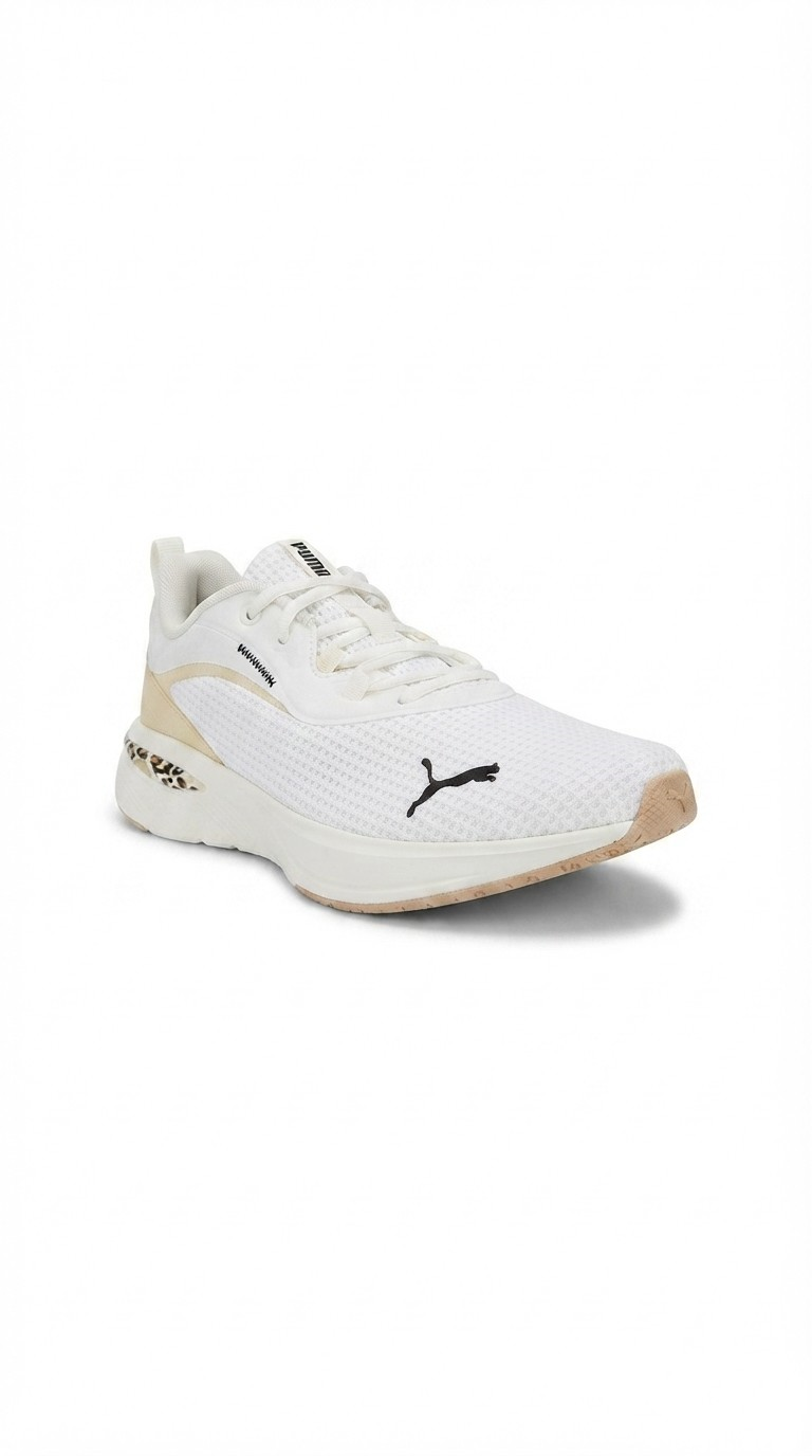 Puma Ayakkabı & Çanta Puma 312967 02 Softride Charm Animal Wns Beyaz-A.Kahverengi Kadın