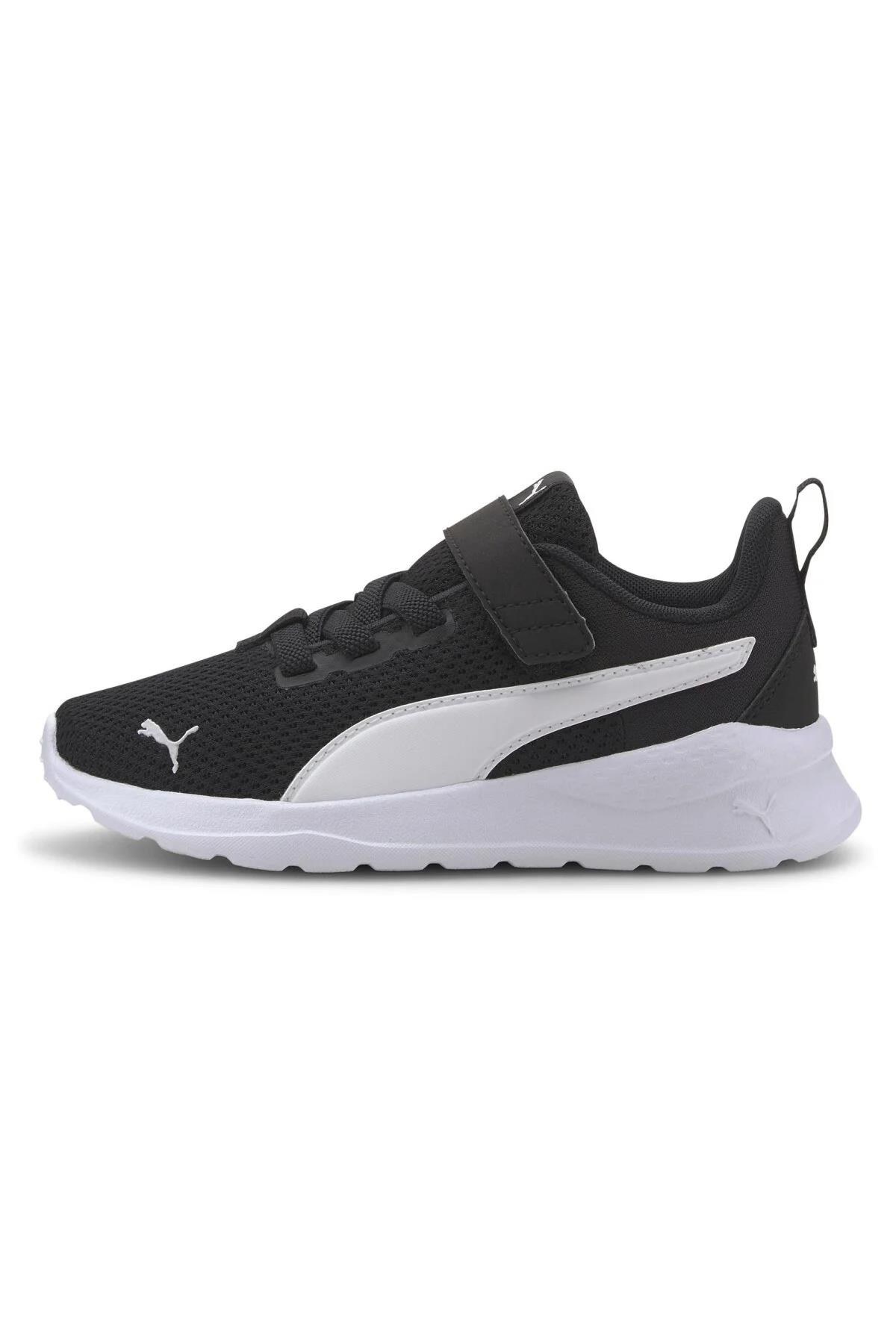 Puma Ayakkabı & Çanta Puma 372009 01 Anzarun Lite AC+ PS Siyah-Beyaz Cocuk Spor Ayakkab