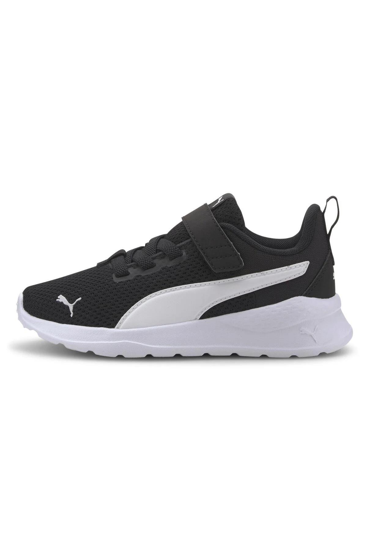 Puma Ayakkabı & Çanta Puma 372009 01 Anzarun Lite AC+ PS Siyah-Beyaz Cocuk Spor Ayakkab