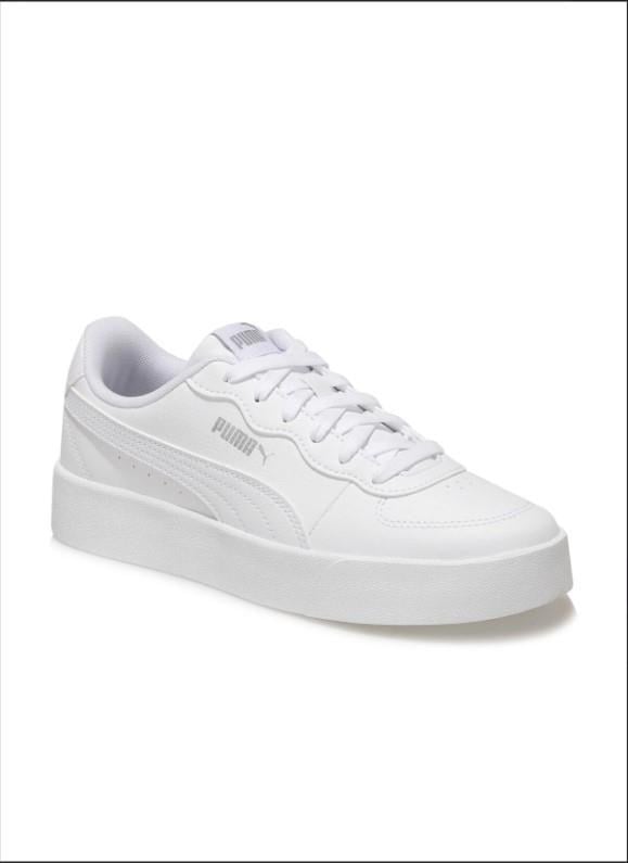 Puma Ayakkabı & Çanta Puma 380147 02 Skye Clean Beyaz Kadın Spor Ayakkabı