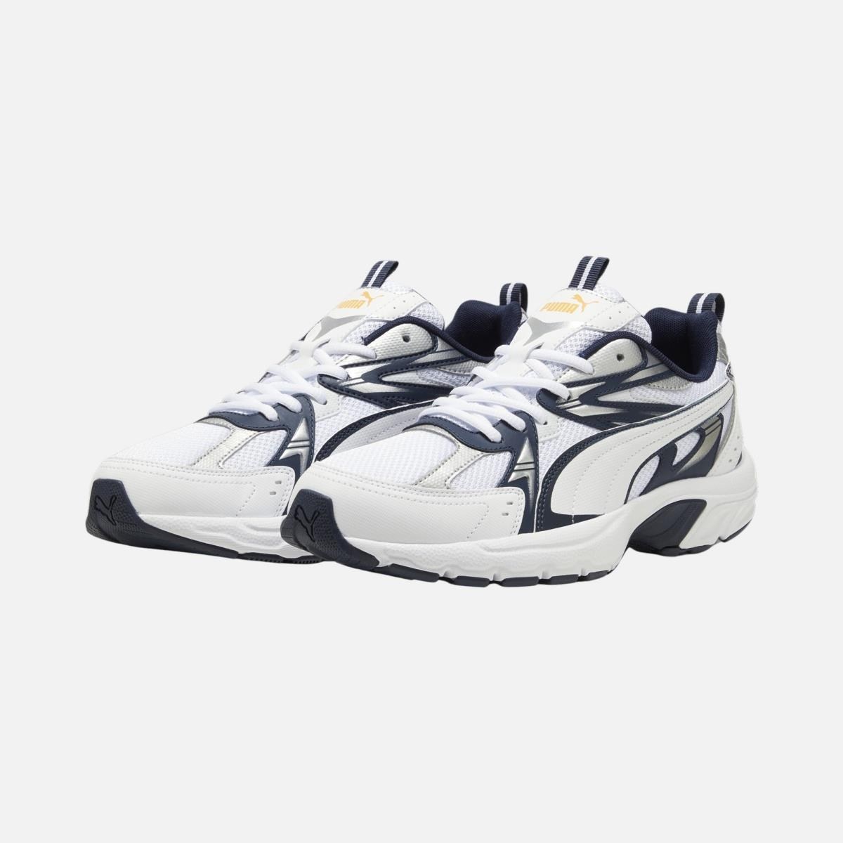 Puma Ayakkabı & Çanta Puma 392322 05 Milenio Tech Beyaz-Lacivert-Gümüş Erkek Spor Ayakk