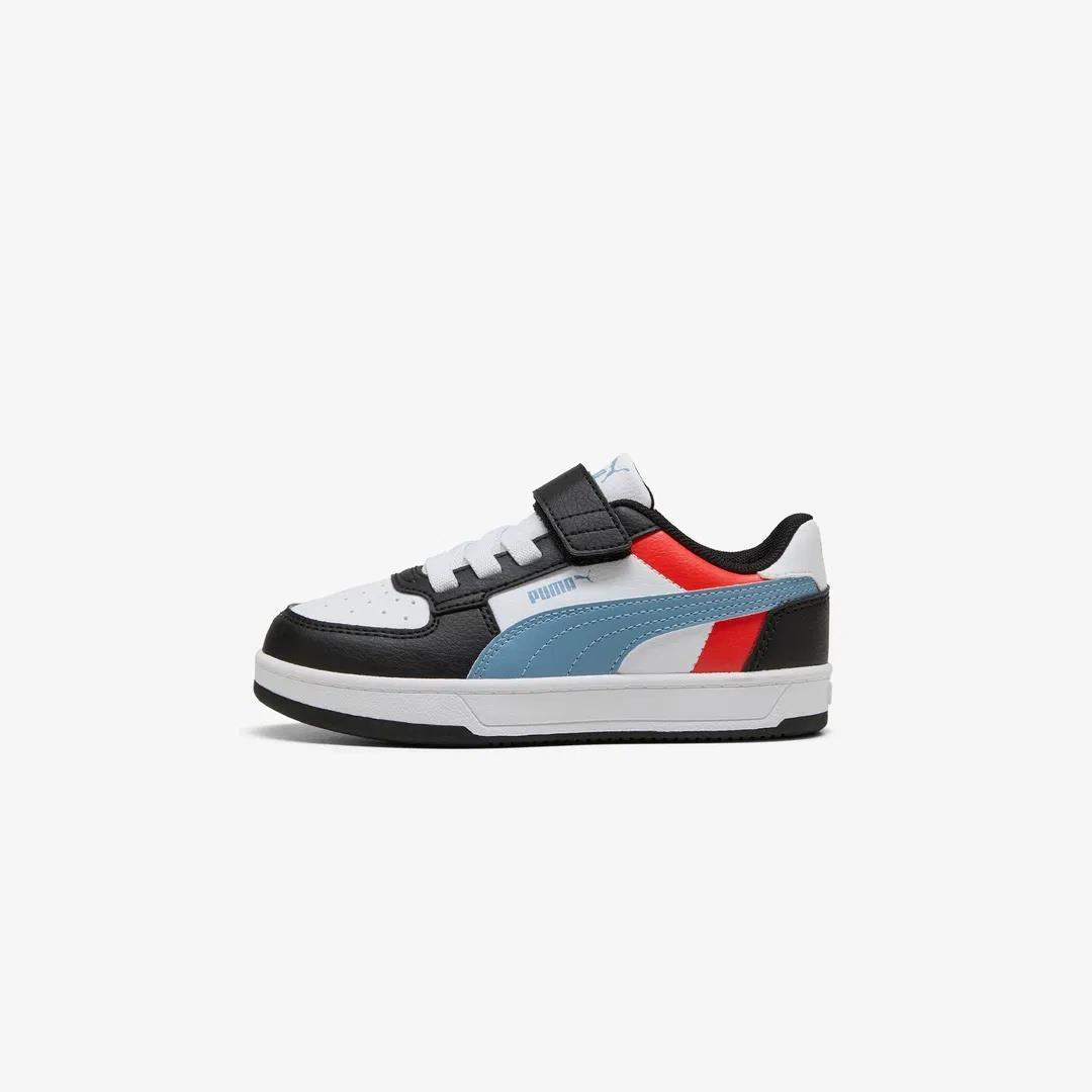 Puma Ayakkabı & Çanta Puma 394462 17 Caven 2.0 Block AC+ PS Beyaz-Mavi-Siyah Çocuk Spor