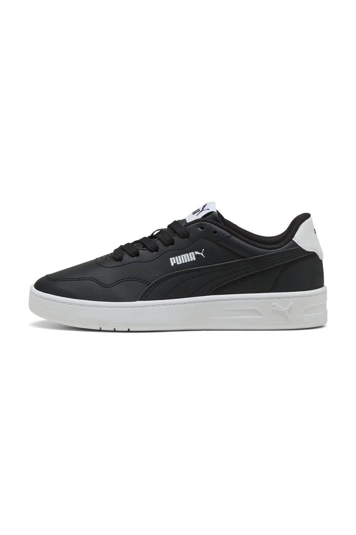 Puma Ayakkabı & Çanta Puma 400367 01 Court Lally Siyah-Siyah-Beyaz Kadın Spor Ayakkabı