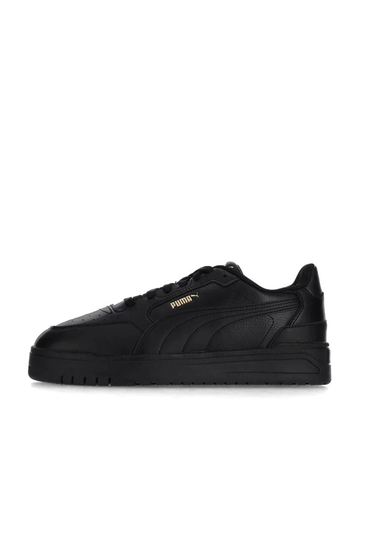 Puma Ayakkabı & Çanta Puma 402596 06 Shuffle Downtown Siyah-Altın Erkek Spor Ayakkabı