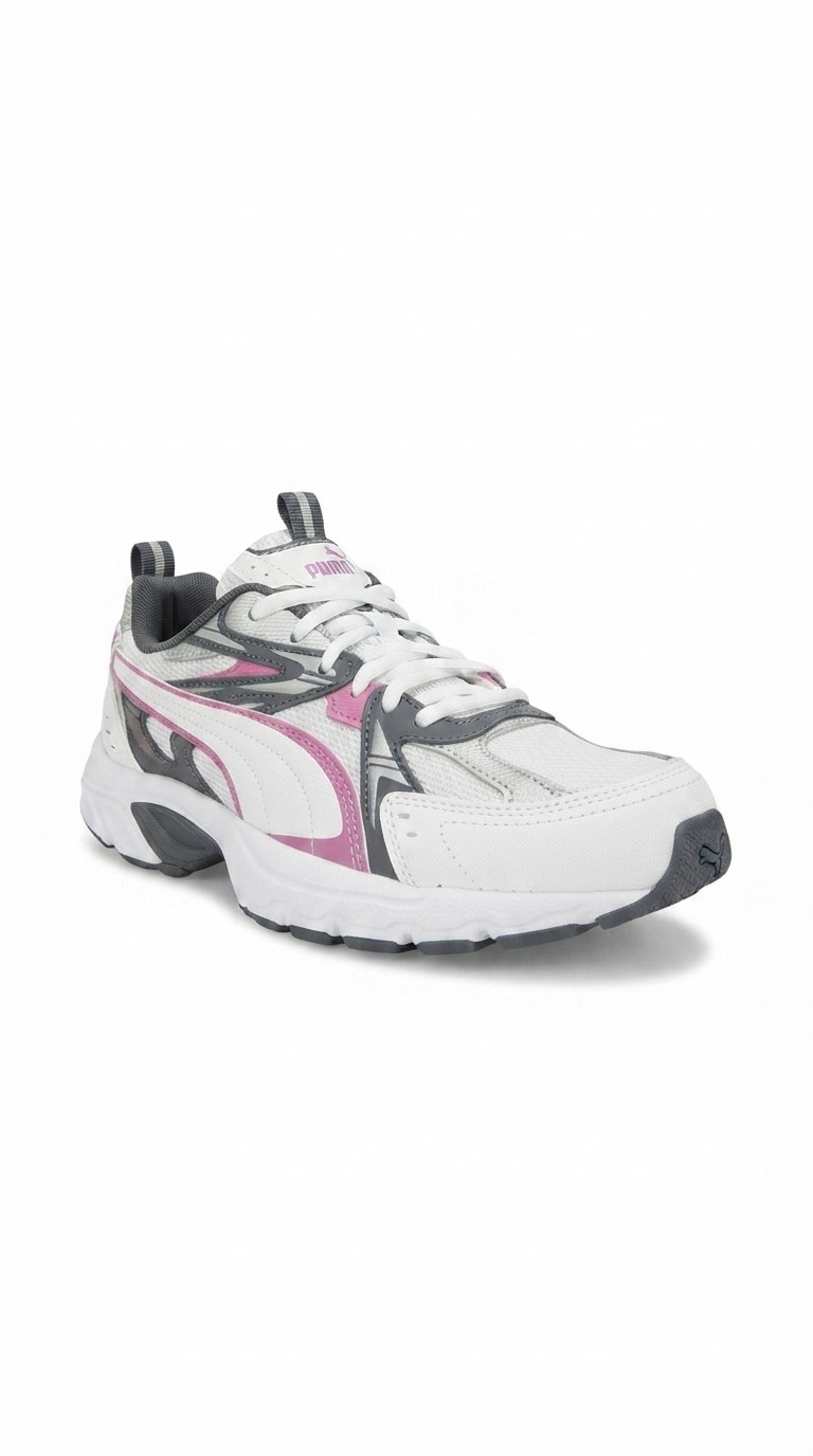 Puma Ayakkabı & Çanta Puma 402623 19 Milenio Tech Beyaz-Gri-Pembe Kadın Spor Ayakkabı