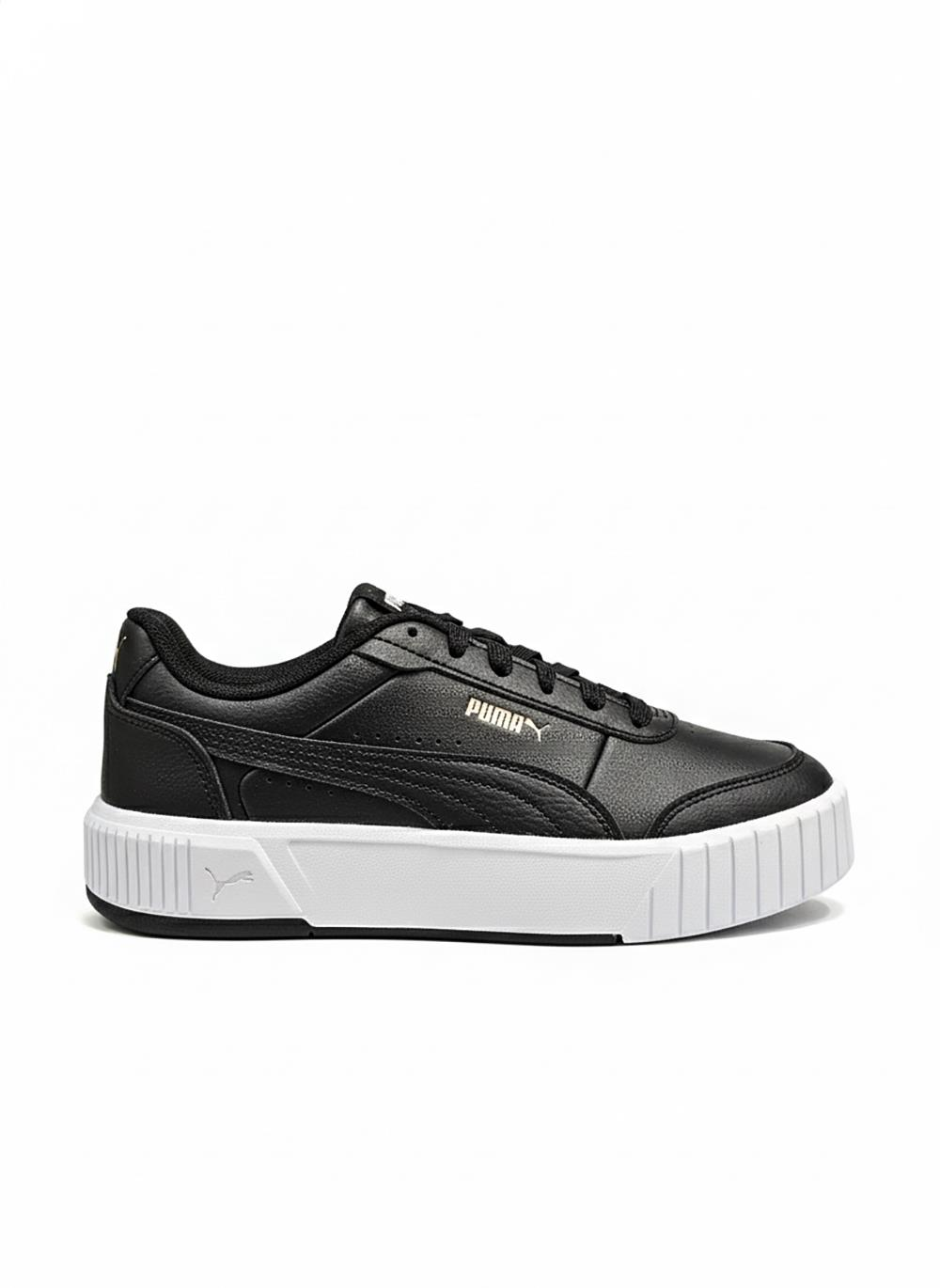 Puma Ayakkabı & Çanta Puma 402637 13 Carina Mia Siyah-Rose Gold Kadın Spor Ayakkabı