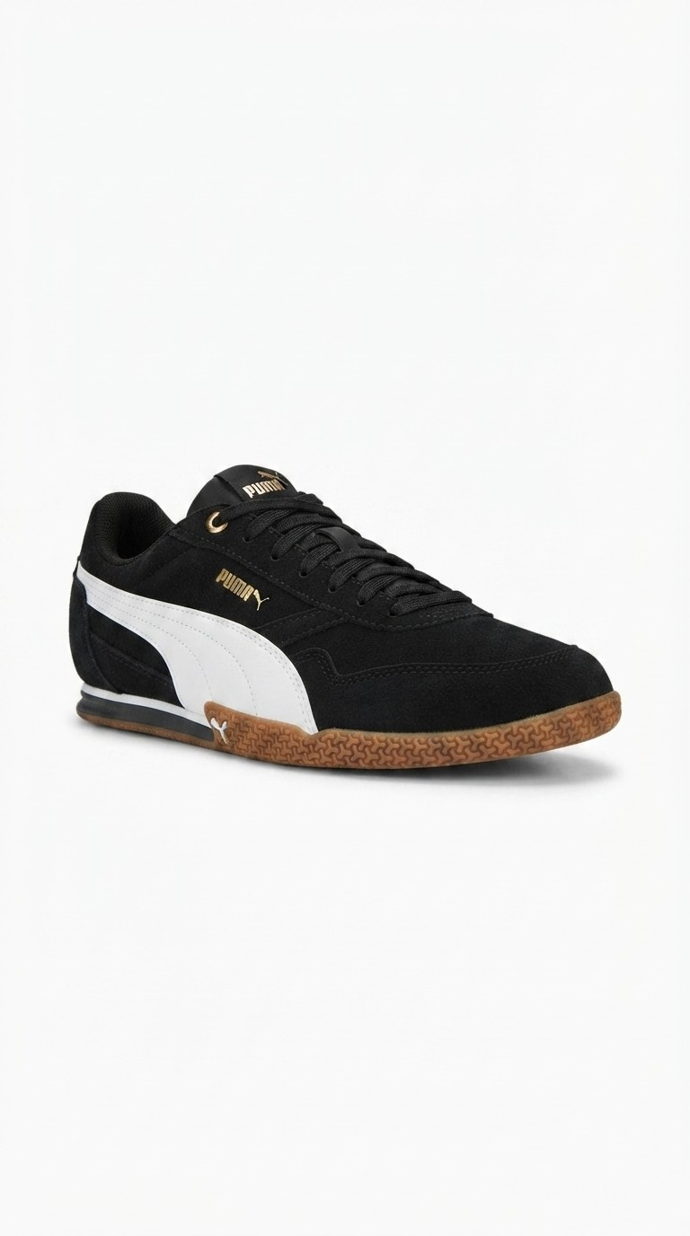 Puma Ayakkabı & Çanta Puma 402673 01 Bella Donna SD Siyah-Beyaz Kadın Spor Ayakkabı