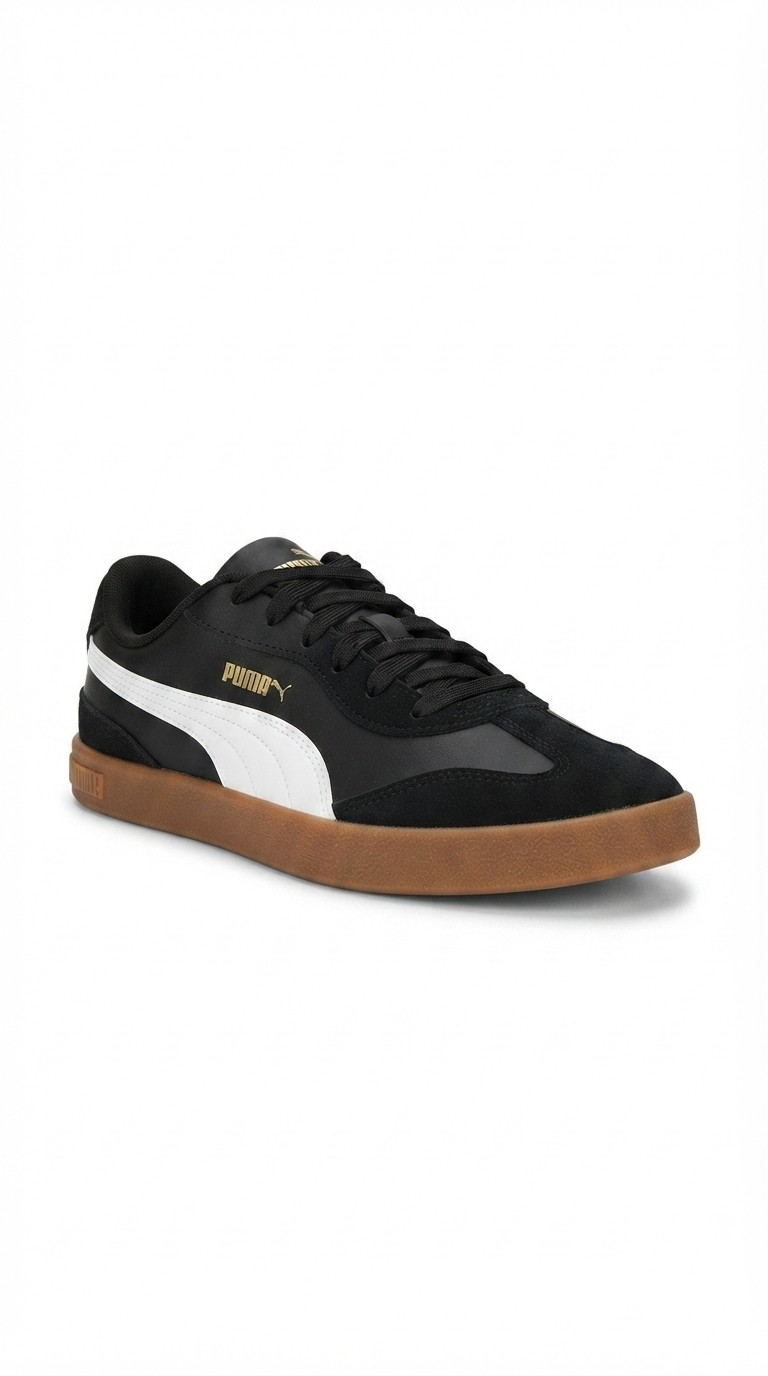 Puma Ayakkabı & Çanta Puma 404476 03 Club Azura Siyah-Beyaz Kadın Spor Ayakkabı