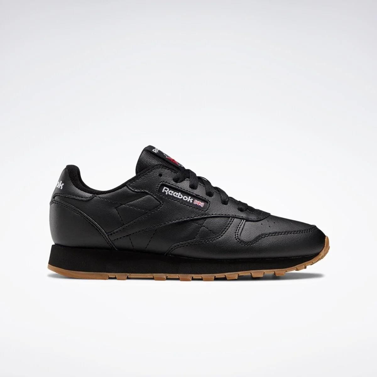 Reebok Ayakkabı & Çanta Reebok CL LTHR Siyah Kadın Spor Ayakkabı