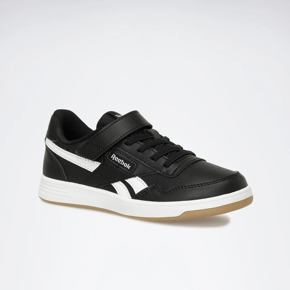 Reebok Ayakkabı & Çanta Reebok Court Advance Elastıc&Top Strap Siyah-Beyaz Erkek Çocuk Sp