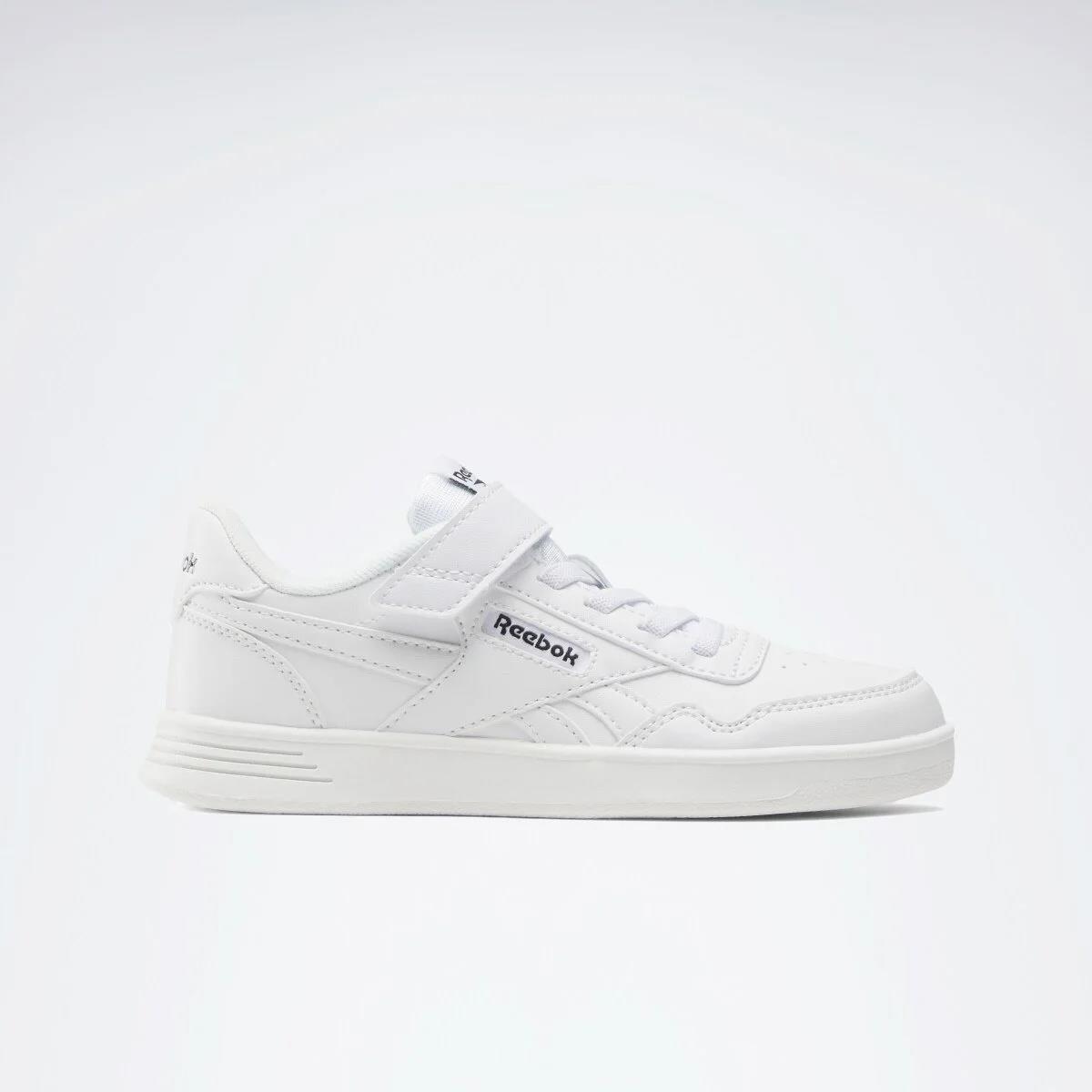 Reebok Ayakkabı & Çanta Reebok Court Advance Elastıc&Top Strap Beyaz Çocuk Spor Ayakkabı