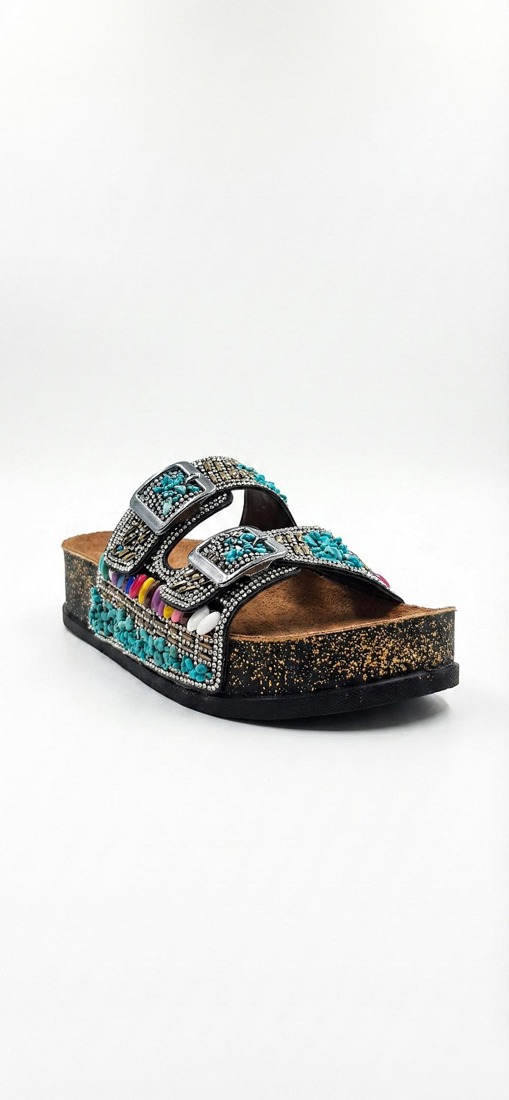 Ustalar Ayakkabı Ayakkabı & Çanta Çok Renkli Kadın Günlük Terlik 319.139-8041