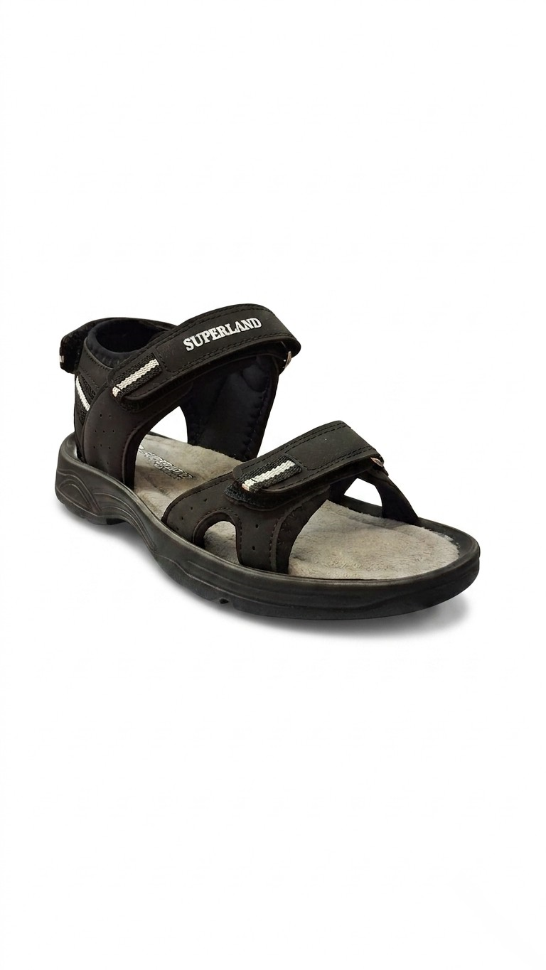 Ustalar Ayakkabı Ayakkabı & Çanta Siyah Erkek Çocuk Sandalet 580.F-616