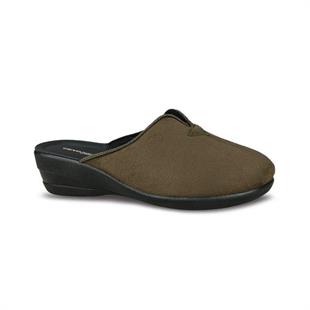 Ceyo Ayakkabı & Çanta Ceyo Mıla-1 RK-343 Haki Kadın Günlük Terlik