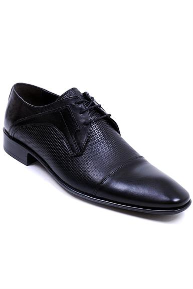 Ustalar Ayakkabı Çanta Ayakkabı & Çanta Siyah Erkek Hakiki Deri Klasik Ayakkabı 013.239