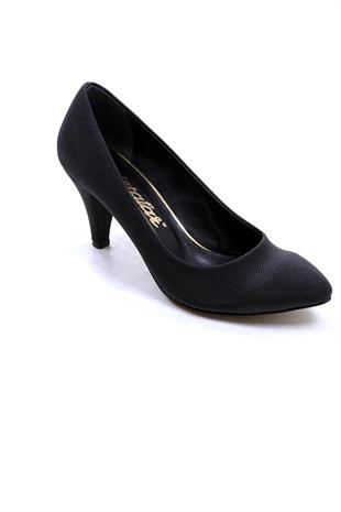 Ustalar Ayakkabı Çanta Ayakkabı & Çanta Siyah Kadın Topuklu Stiletto 004.102