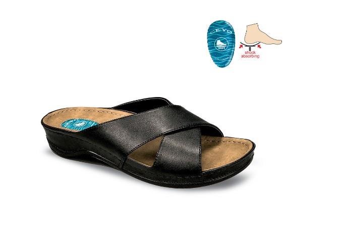 Ceyo Ayakkabı & Çanta Ceyo 9946-RK-450 Siyah Kadın Dolgu Terlik