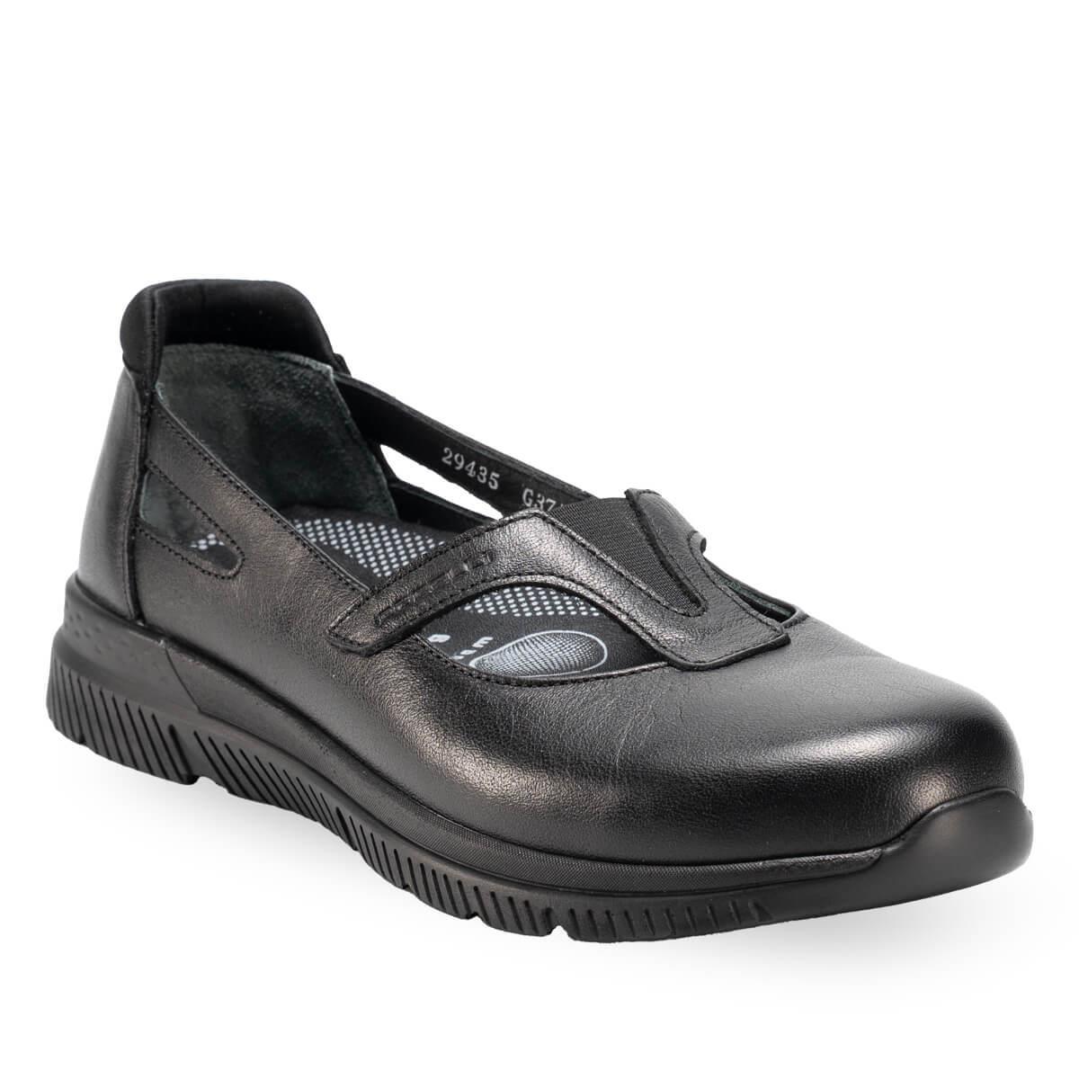 Forelli Ayakkabı & Çanta Forelli 29435-G Sole Siyah Kadın Hakiki Deri Ayakkabı