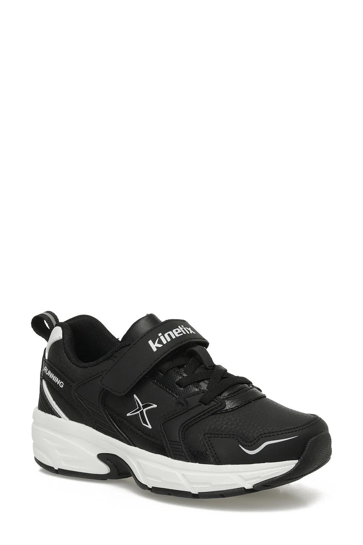 Kinetix Ayakkabı & Çanta Kinetix 102014867 Spera Pu J Siyah-Beyaz Erkek Çocuk Spor Ayakkab